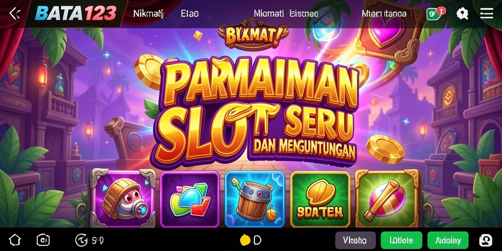 Screenshot BATA123 menampilkan aksi gameplay yang menegangkan di Slot.