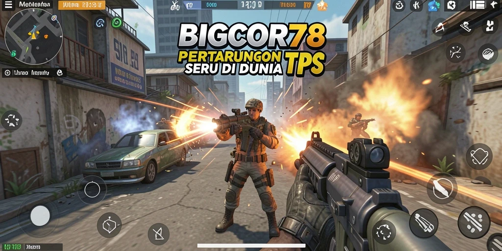 Gameplay dinamis dan penuh aksi di BIGCOR78.