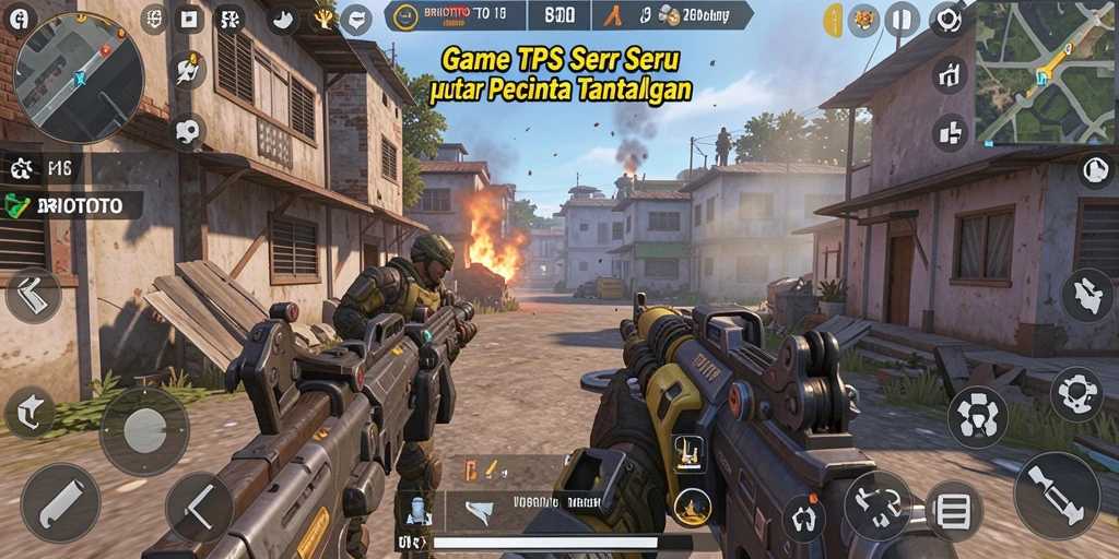 Tampilan menarik dengan gameplay seru di BRIOTOTO.
