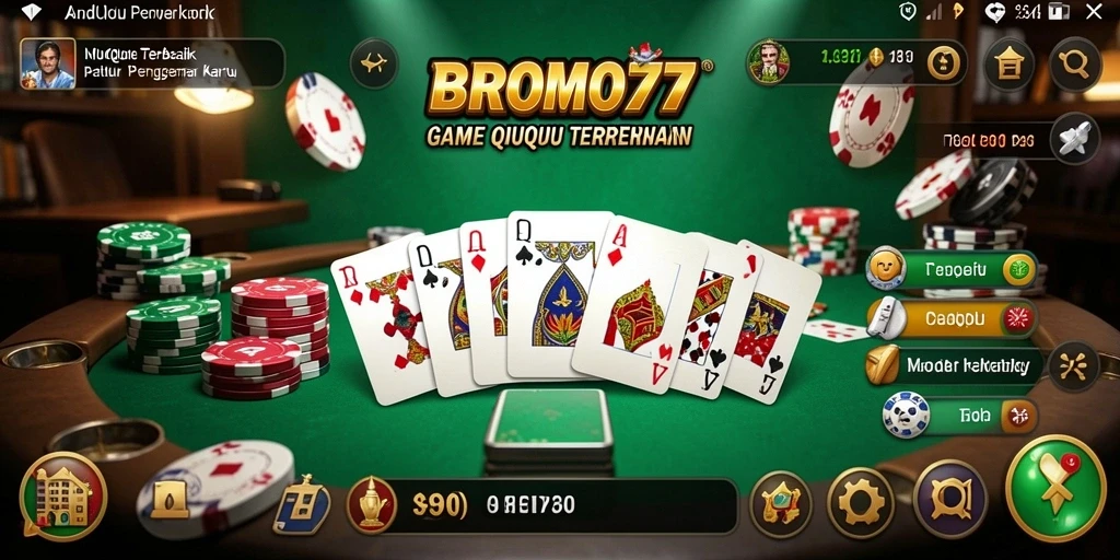 Gameplay QiuQiu yang seru dan menantang di BROMO77.