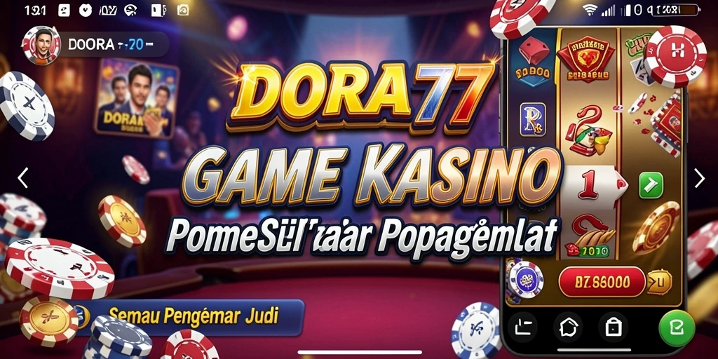 Tampilan menarik dari gameplay Kasino di DORA77.