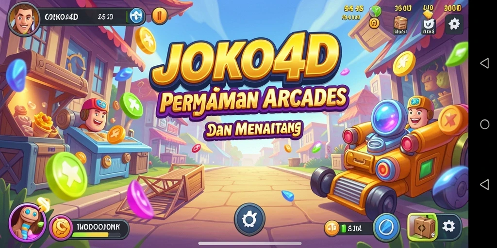 Screenshot gameplay <strong>JOKO4D</strong> yang menunjukkan aksi seru di dalam game Arcade.