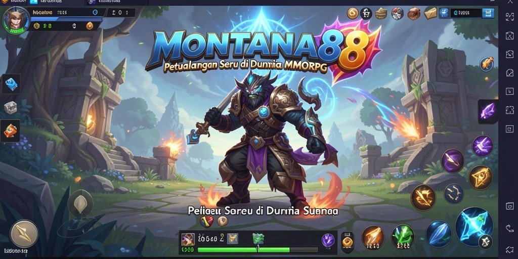 Tangkapan layar gameplay MONTANA88 yang menunjukkan aksi pertempuran seru.