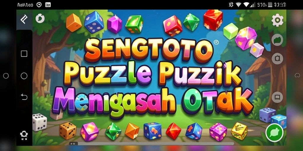 Gameplay SENGTOTO yang menantang dan menyenangkan dalam puzzle.
